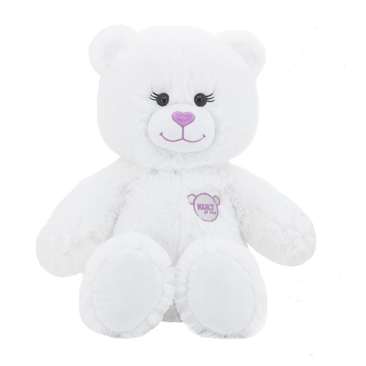C/40/31 KULT Color Bear Мягкая игрушка медведь, 65 см, белый